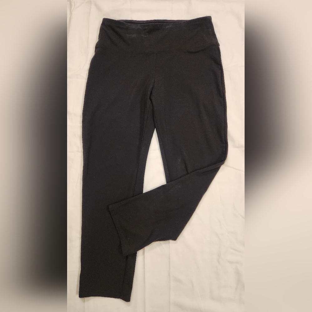 J. Jill Wearever Smoot-fit Classic Slim Leg‎ Pants Black Size Small Petite